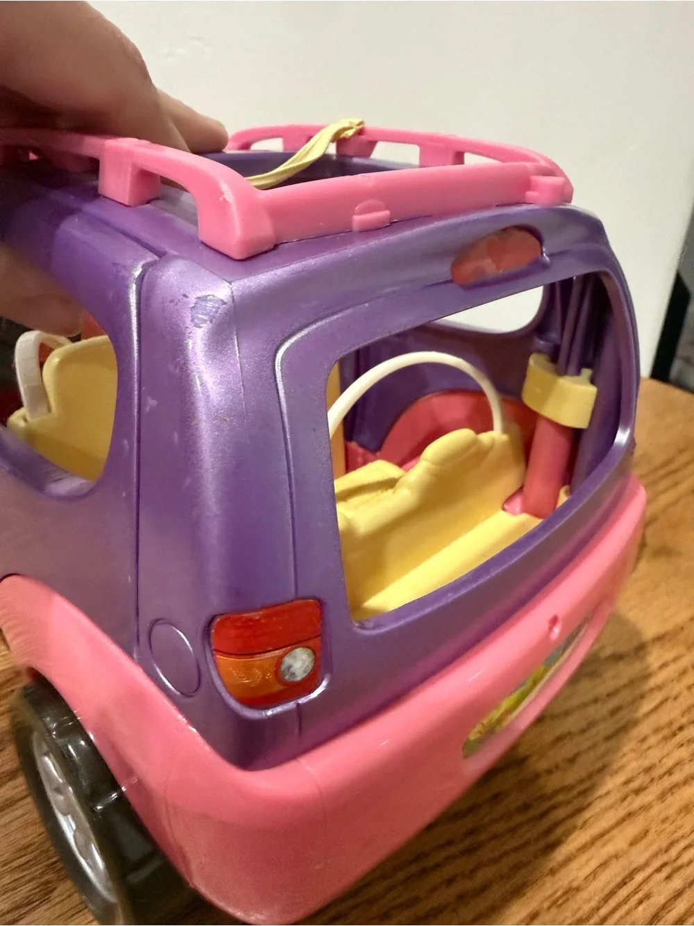 Fisher-Price Purple and Pink Toy SUV